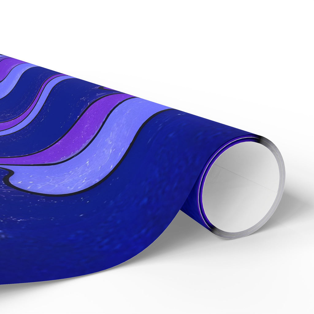 Fillmore Flow - Ultraviolet Wrapping Paper