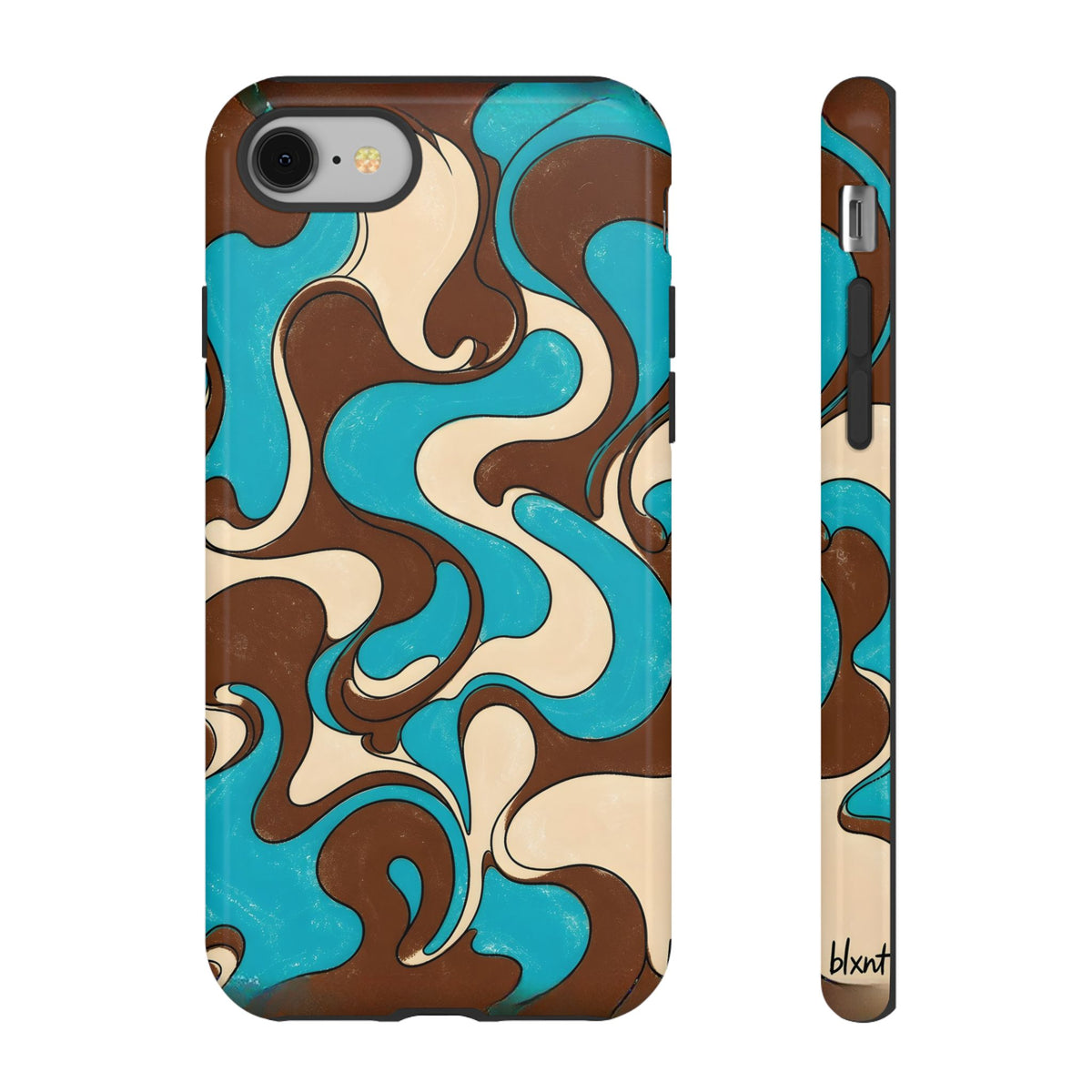 Fillmore Flow - Turquoise & Chocolate Phone Case