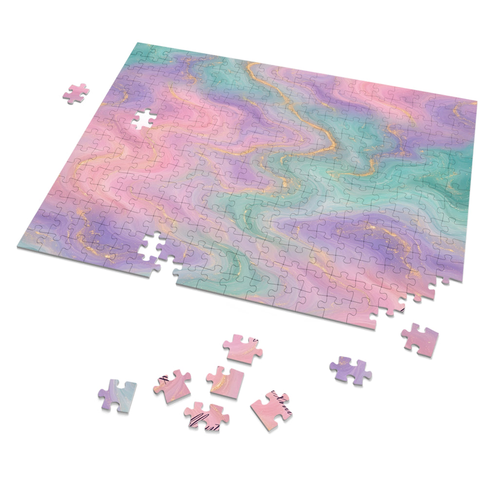 Pastel Marble Puzzle
