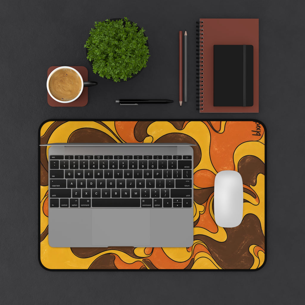 Fillmore Flow - 70s Retro Desk Mat