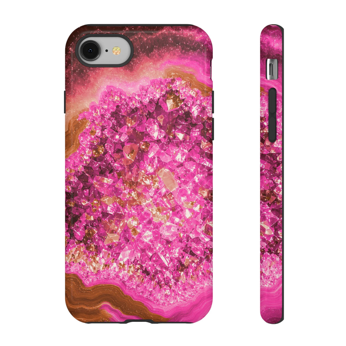 Geode Core - Terracotta Neon Phone Case