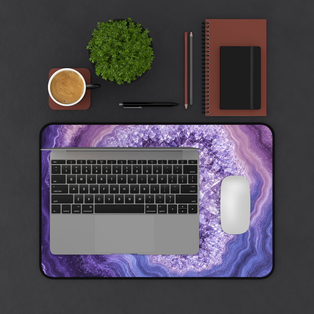 Geode Core - Lilac Dream Desk Mat
