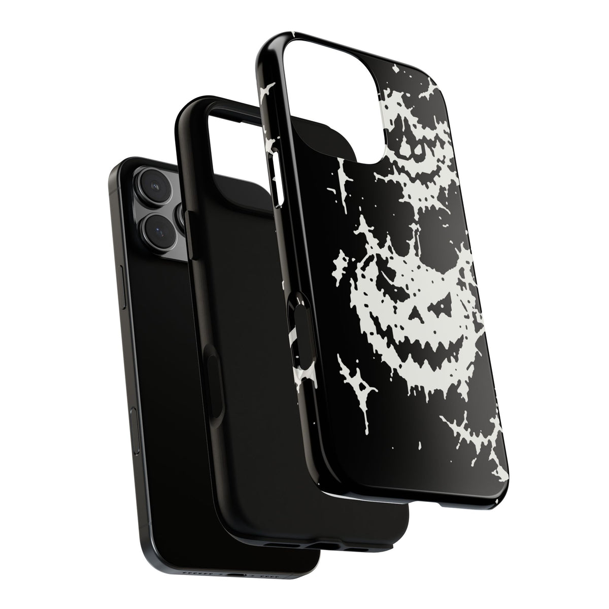 White Spiderweb Pumpkin Phone Case