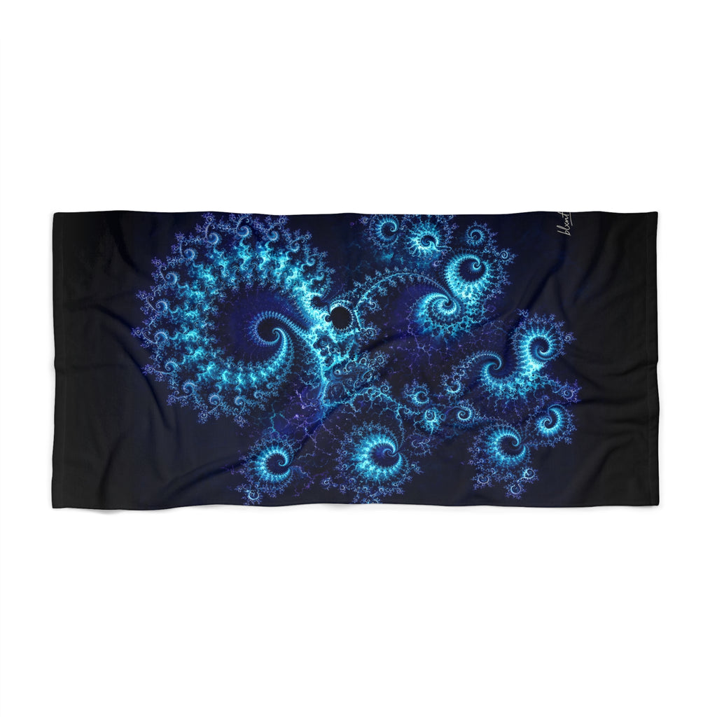 Copper Infinity - Deep Ocean Beach Towel