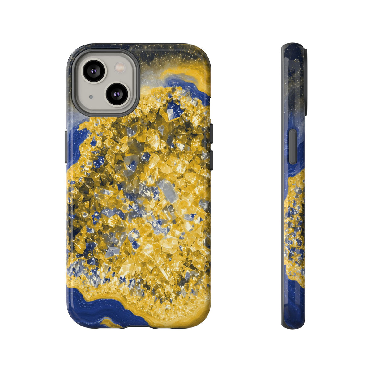 Geode Core - Mustard Navy Phone Case