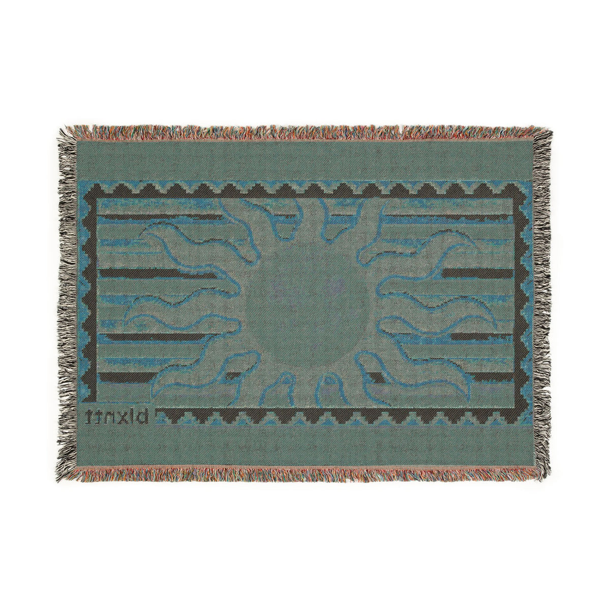 BLXNTT Pink Hippie Woven Blanket #3