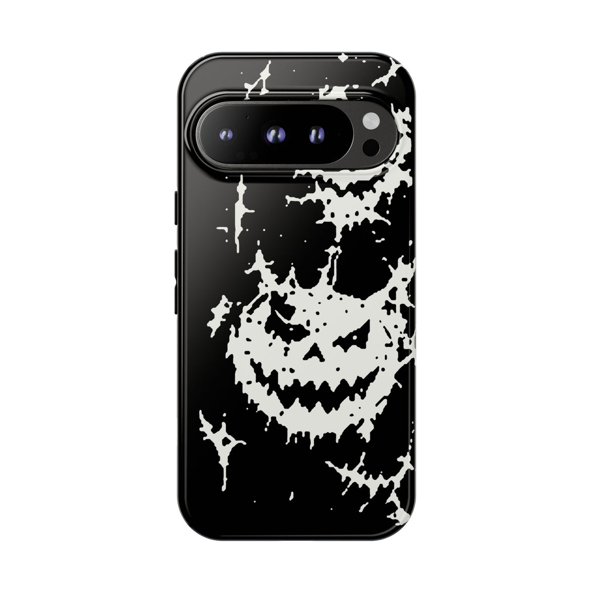 White Spiderweb Pumpkin Phone Case