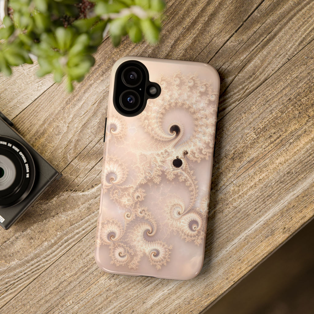 Copper Infinity - Champagne Pearl Phone Case