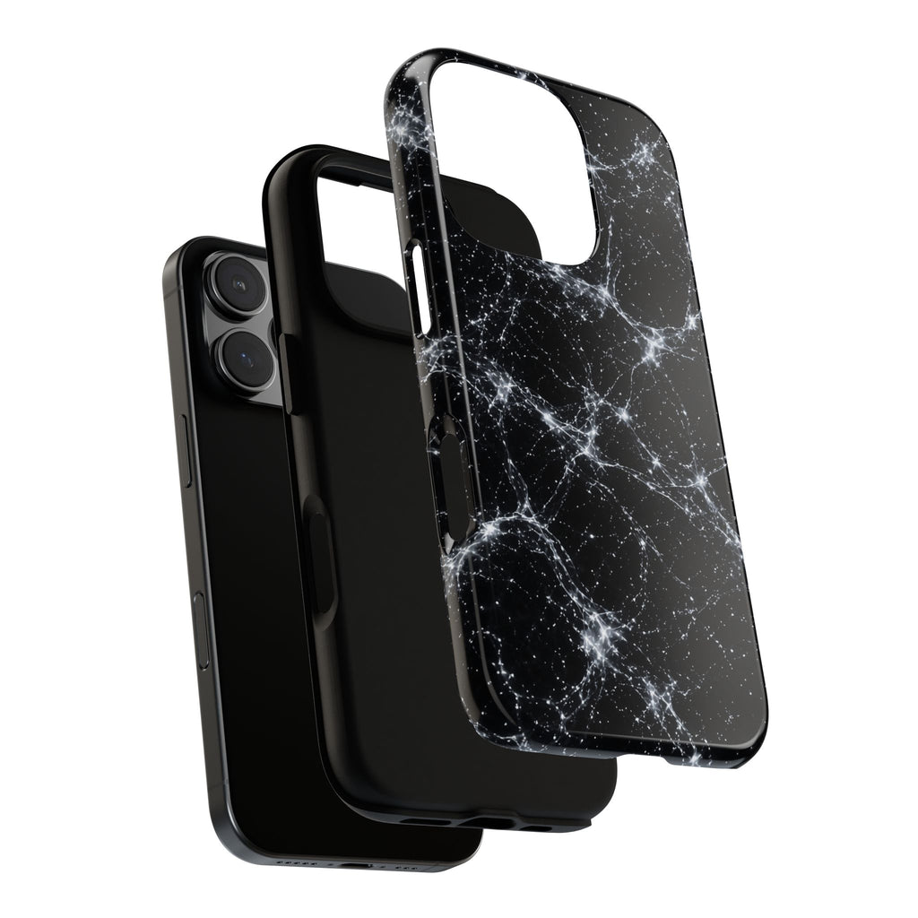 Neon Mycelium - Silver Ghost Phone Case