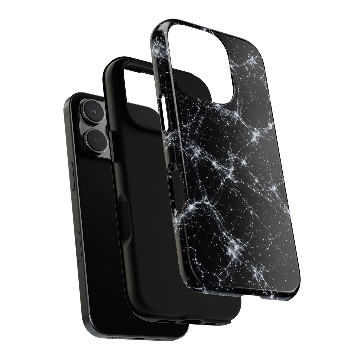Neon Mycelium - Silver Ghost Phone Case