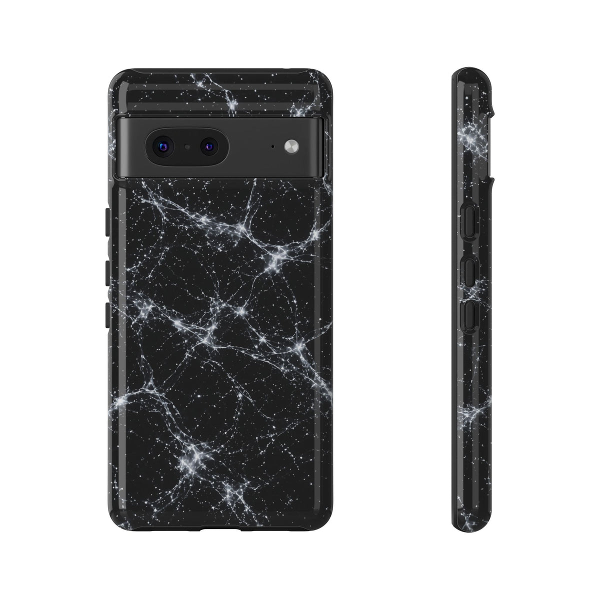 Neon Mycelium - Silver Ghost Phone Case