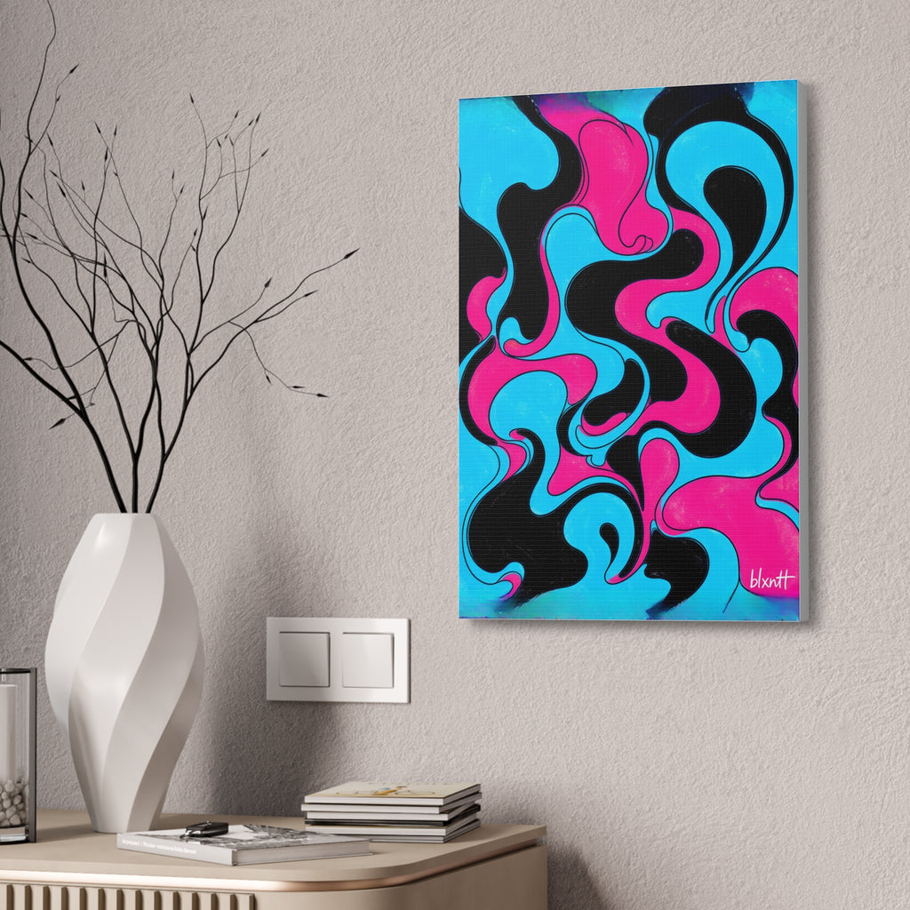 Fillmore Flow - Cyberpunk Glossy Canvas