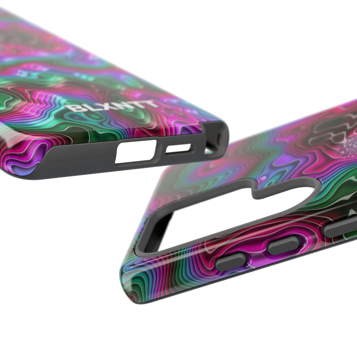 Neon Agate Phone Case