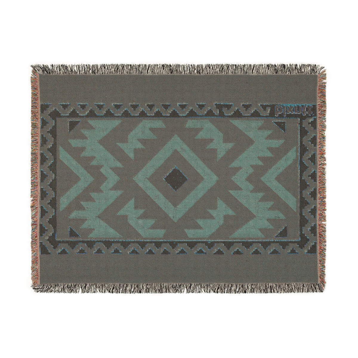 BLXNTT Red Hippie Woven Blanket #2
