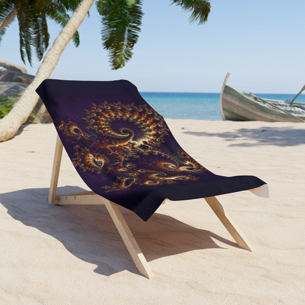 Copper Infinity - Original Beach Towel