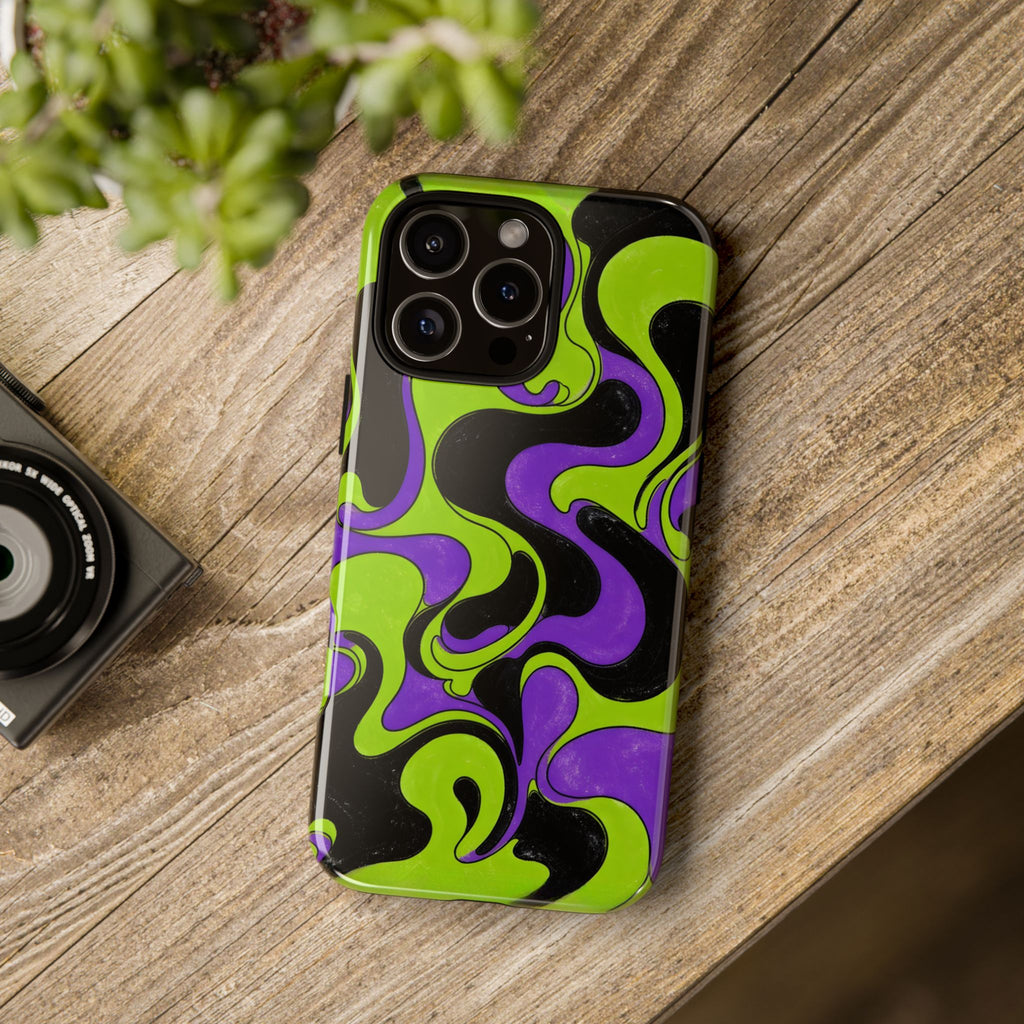Fillmore Flow - Lime & Purple Phone Case