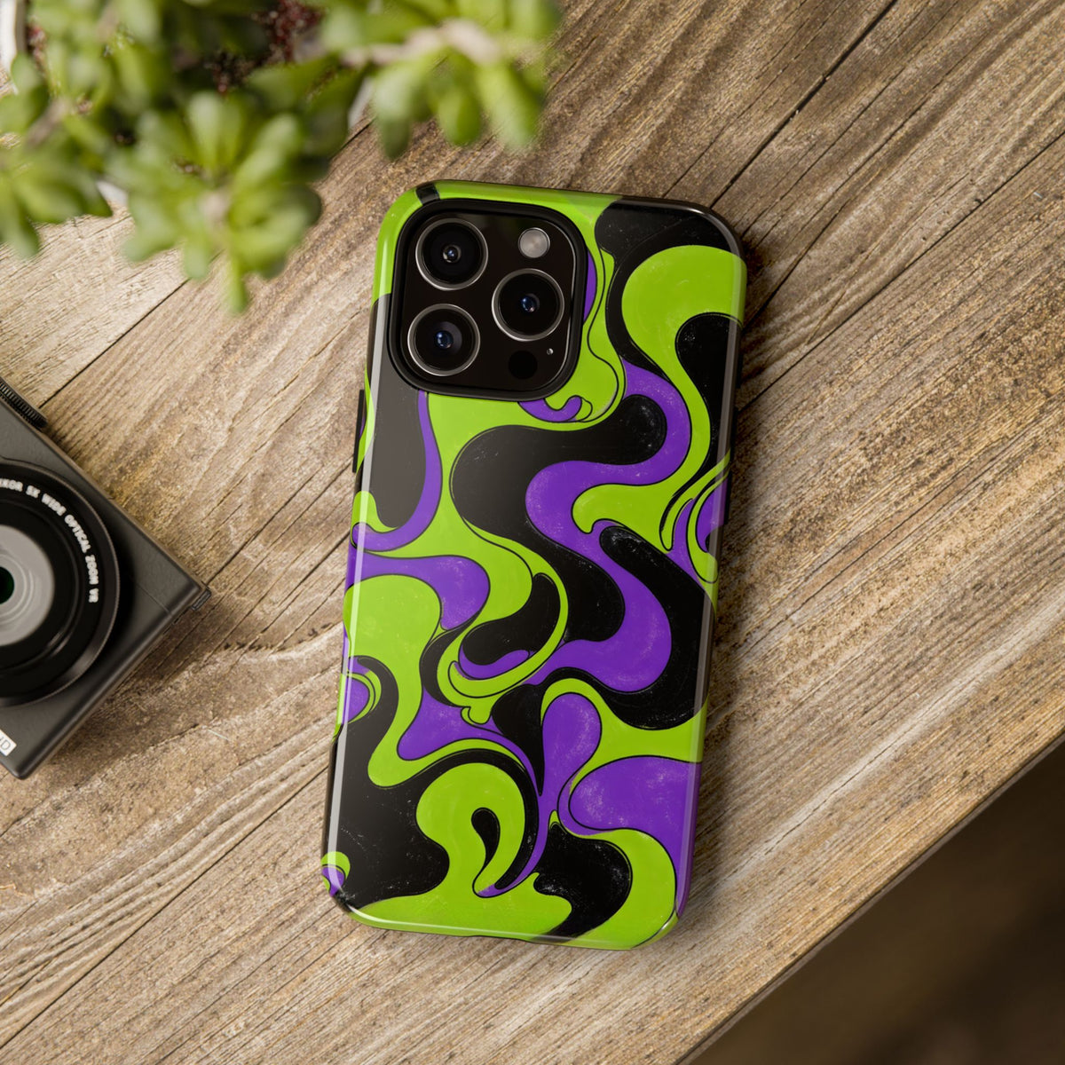 Fillmore Flow - Lime & Purple Phone Case
