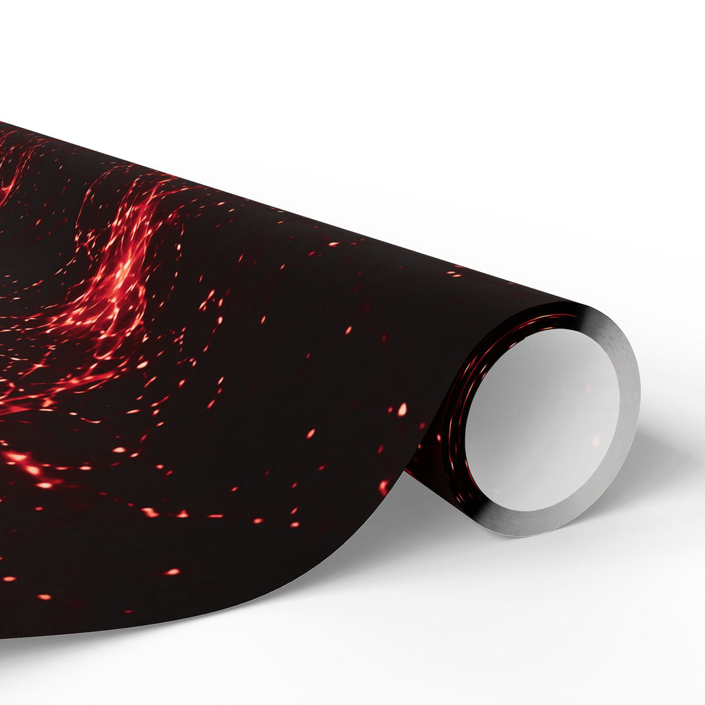 Neon Mycelium - Blood Moon Wrapping Paper