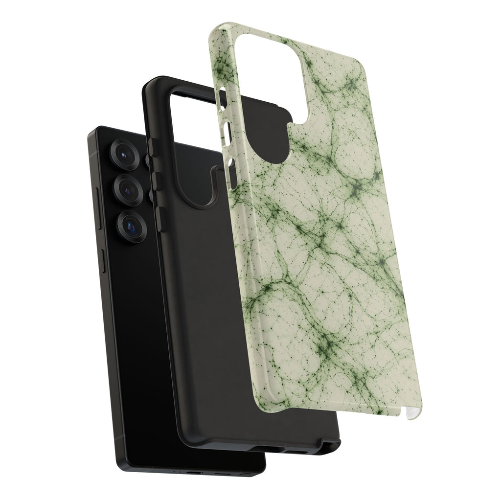 Neon Mycelium - Matcha Latte Phone Case