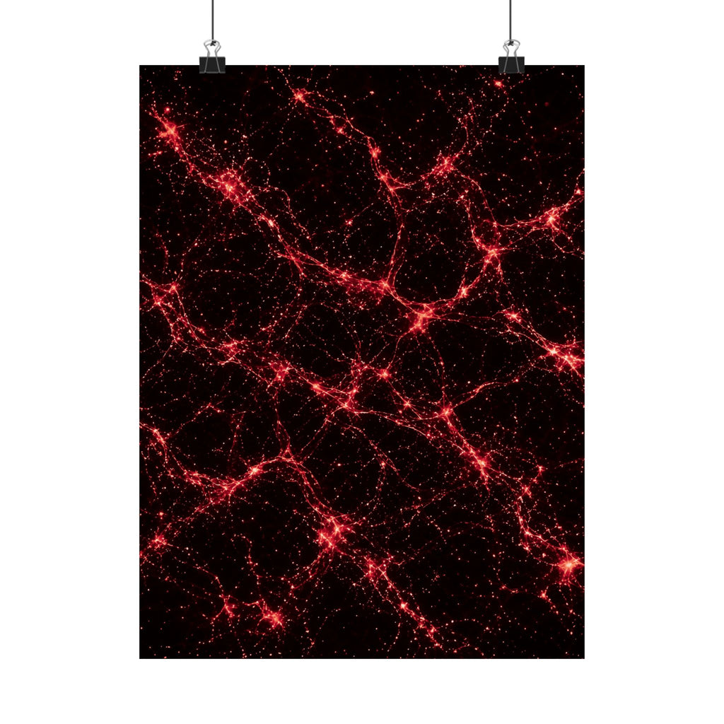 Neon Mycelium - Blood Moon Poster