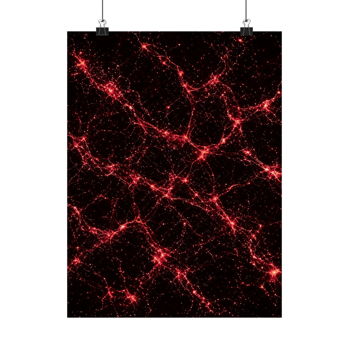 Neon Mycelium - Blood Moon Poster