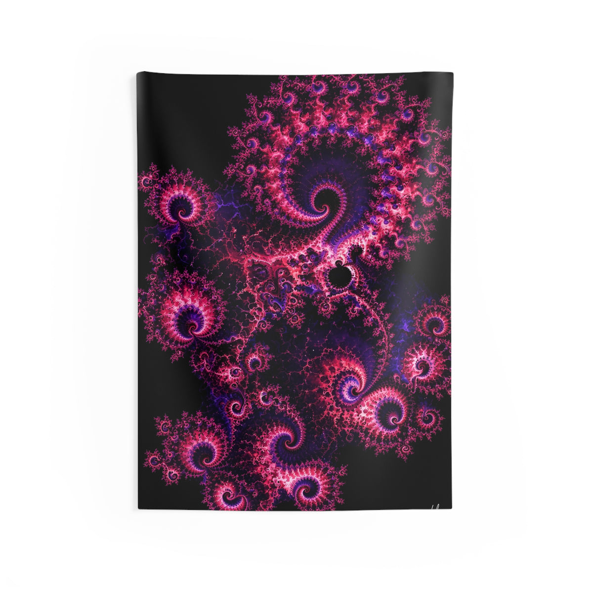 Copper Infinity - Hot Pink & Violet Tapestry
