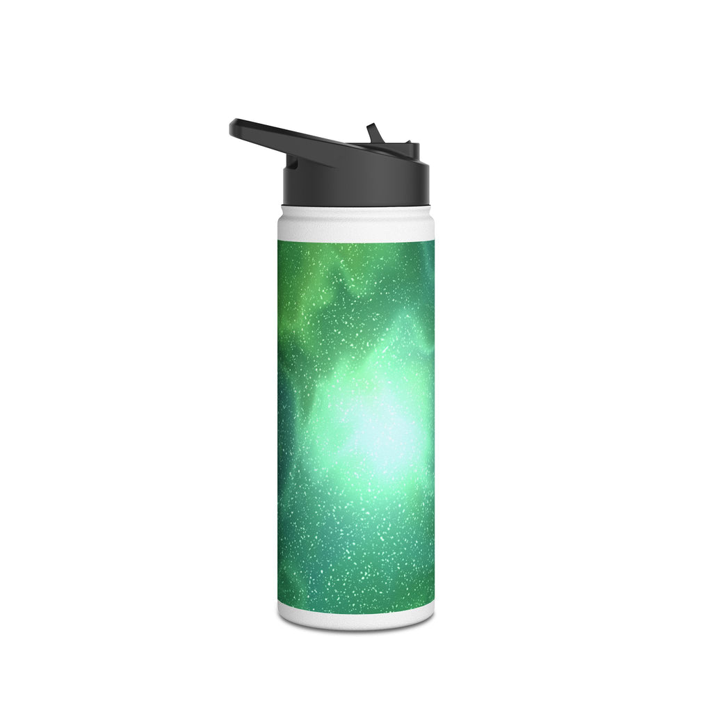 Green Rainbow Dream Water Bottle