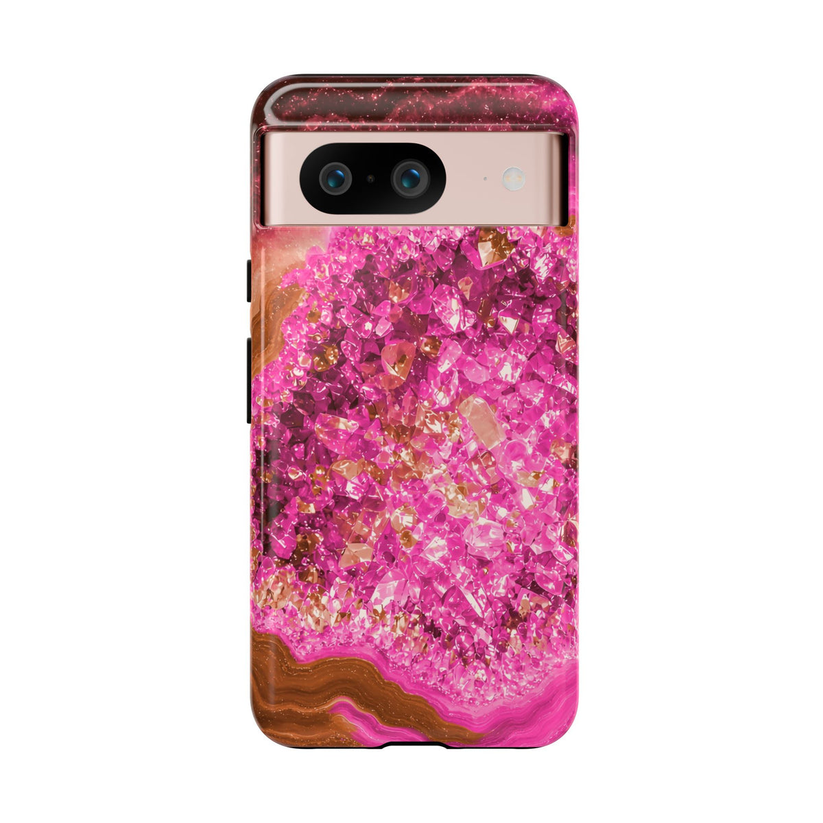 Geode Core - Terracotta Neon Phone Case