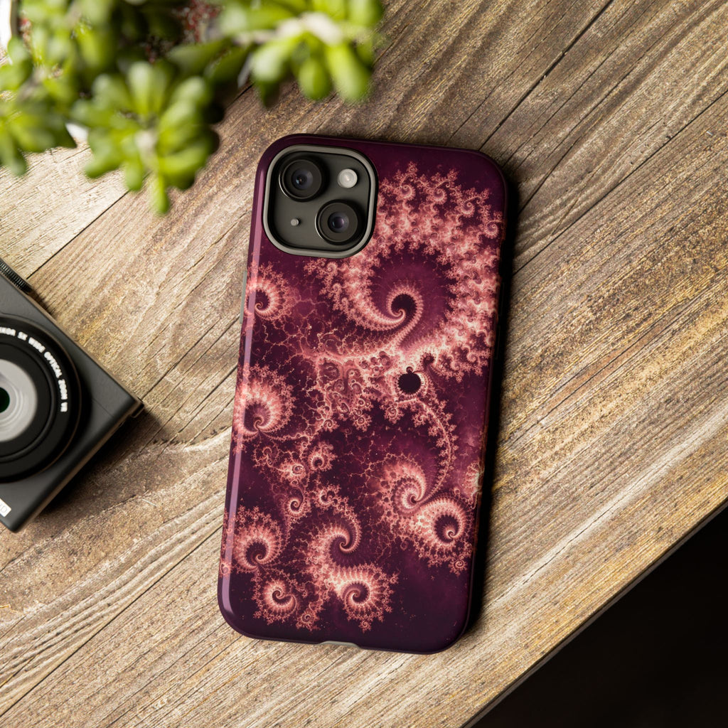 Copper Infinity - Rose Quartz Phone Case