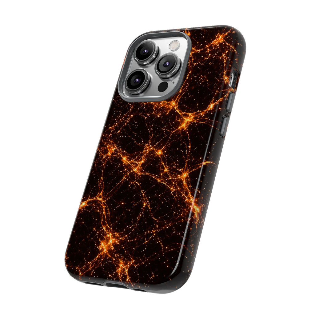 Neon Mycelium - Solar Flare Phone Case