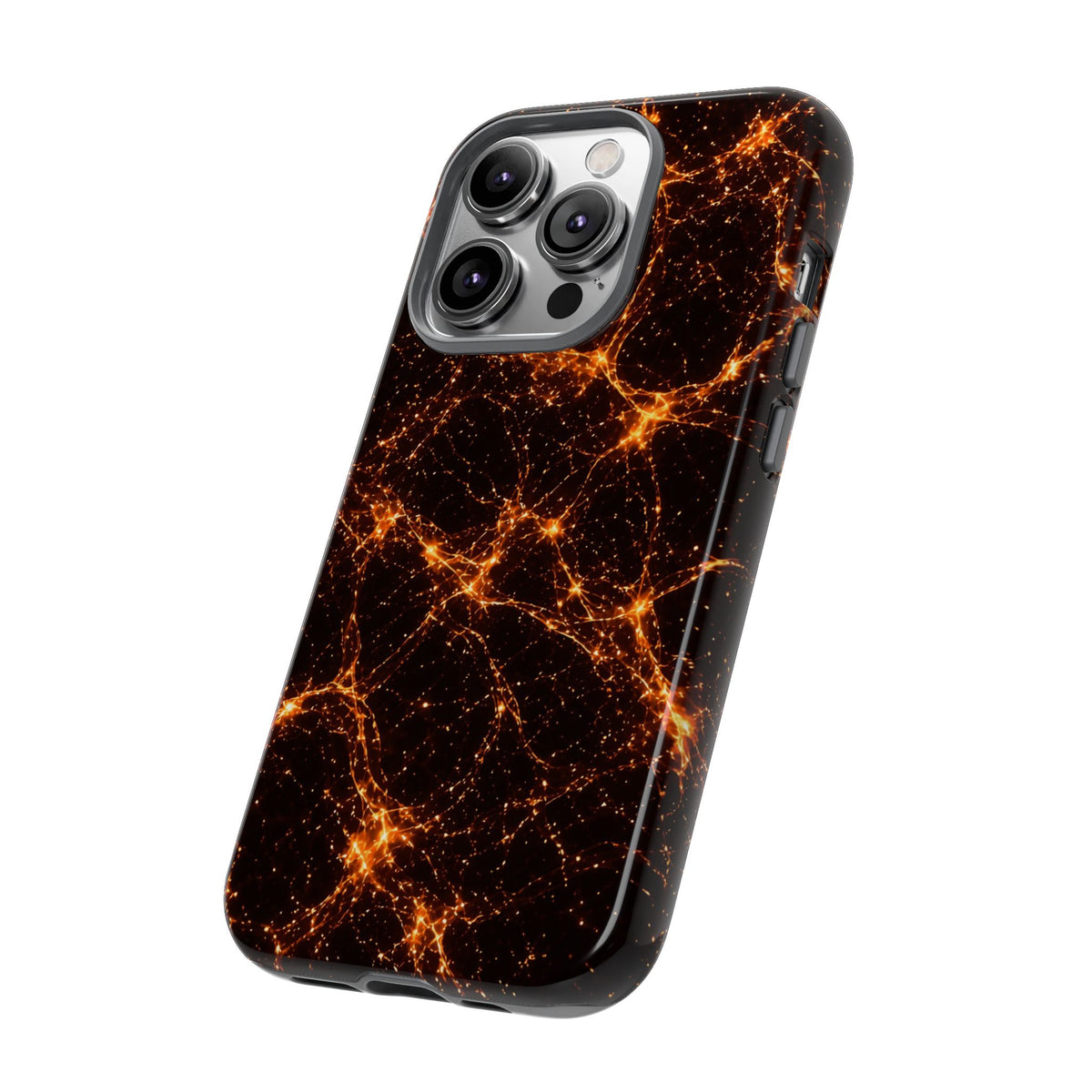Neon Mycelium - Solar Flare Phone Case
