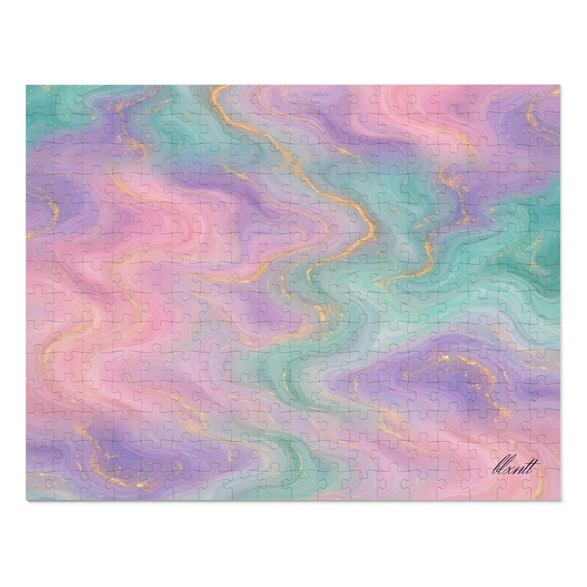 Pastel Marble Puzzle