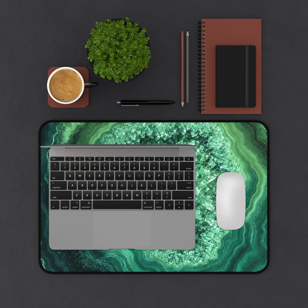 Geode Core - Jade Temple Desk Mat