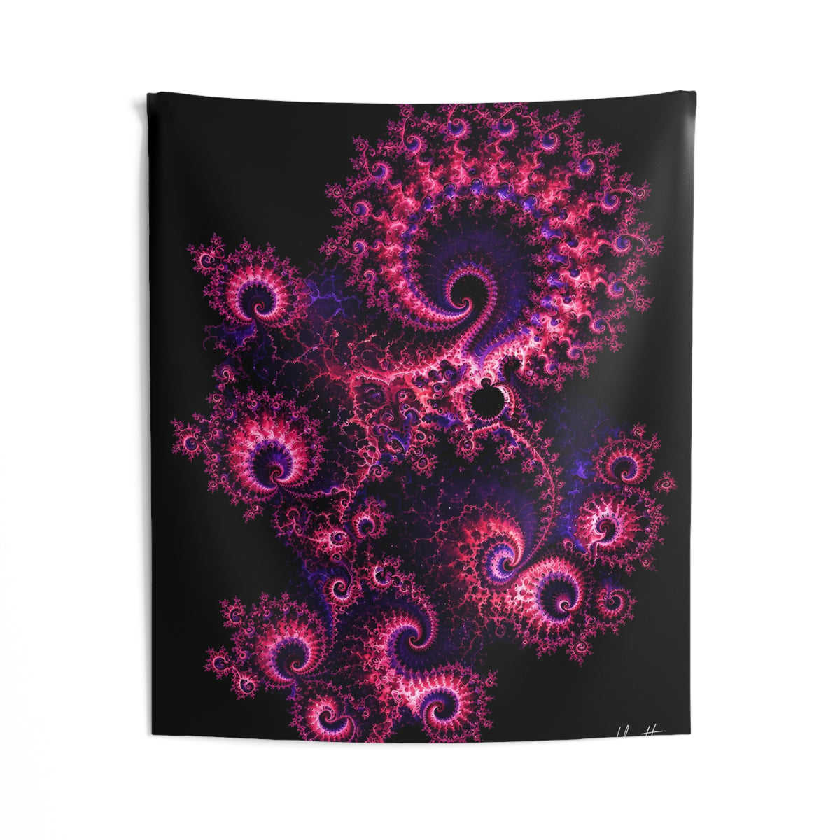 Copper Infinity - Hot Pink & Violet Tapestry