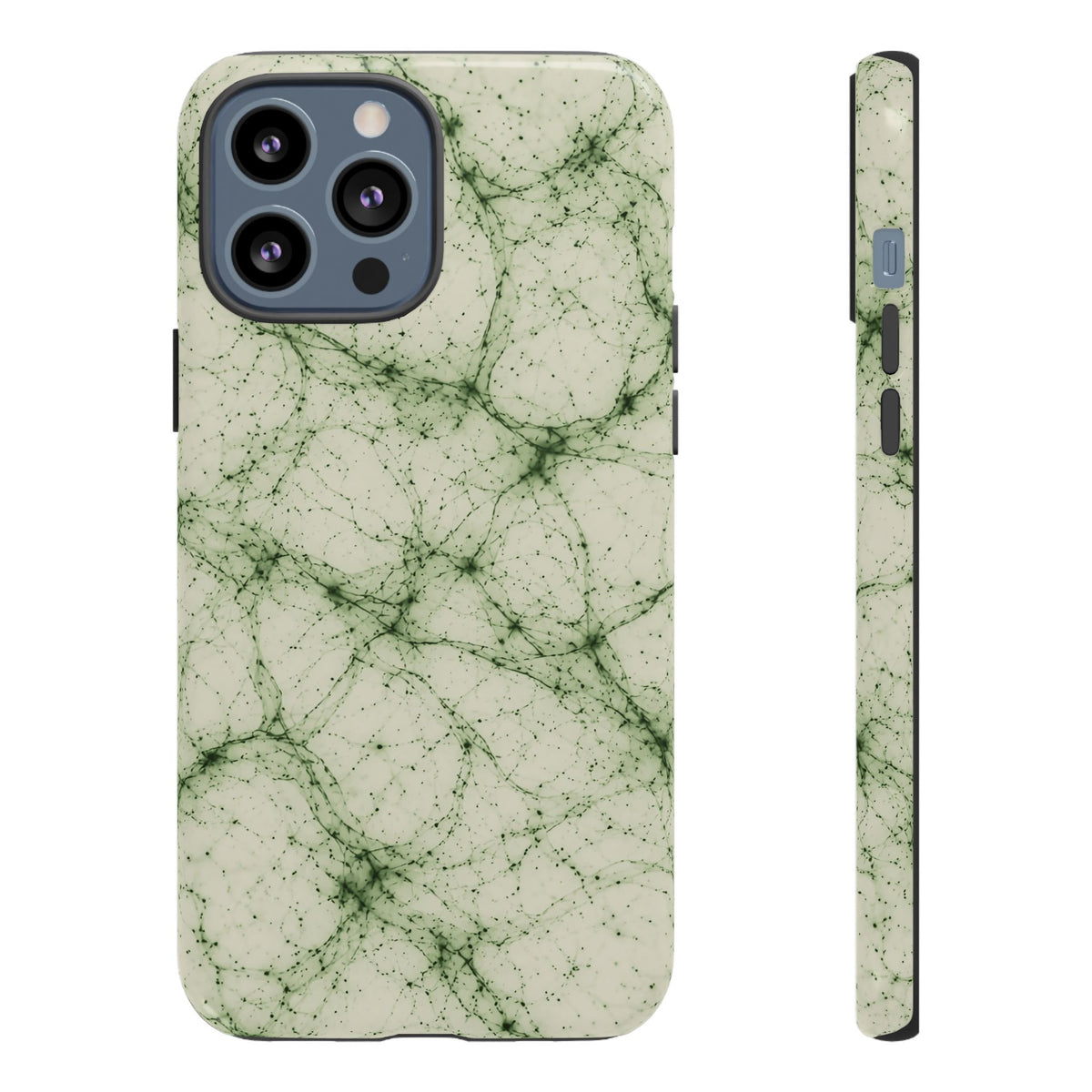 Neon Mycelium - Matcha Latte Phone Case