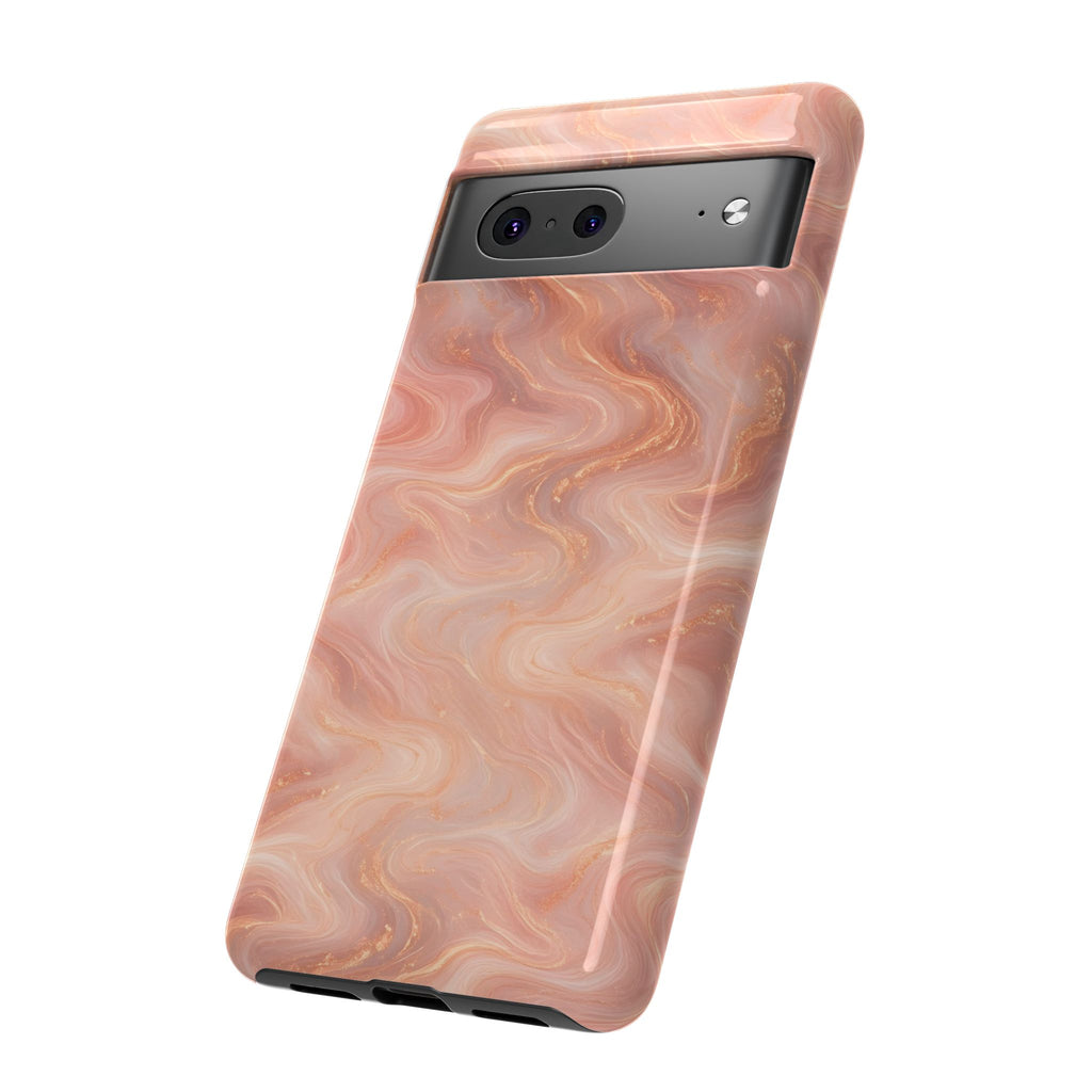 Rose Gold Marble Phone Case