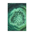 Geode Core - Jade Temple Glossy Canvas