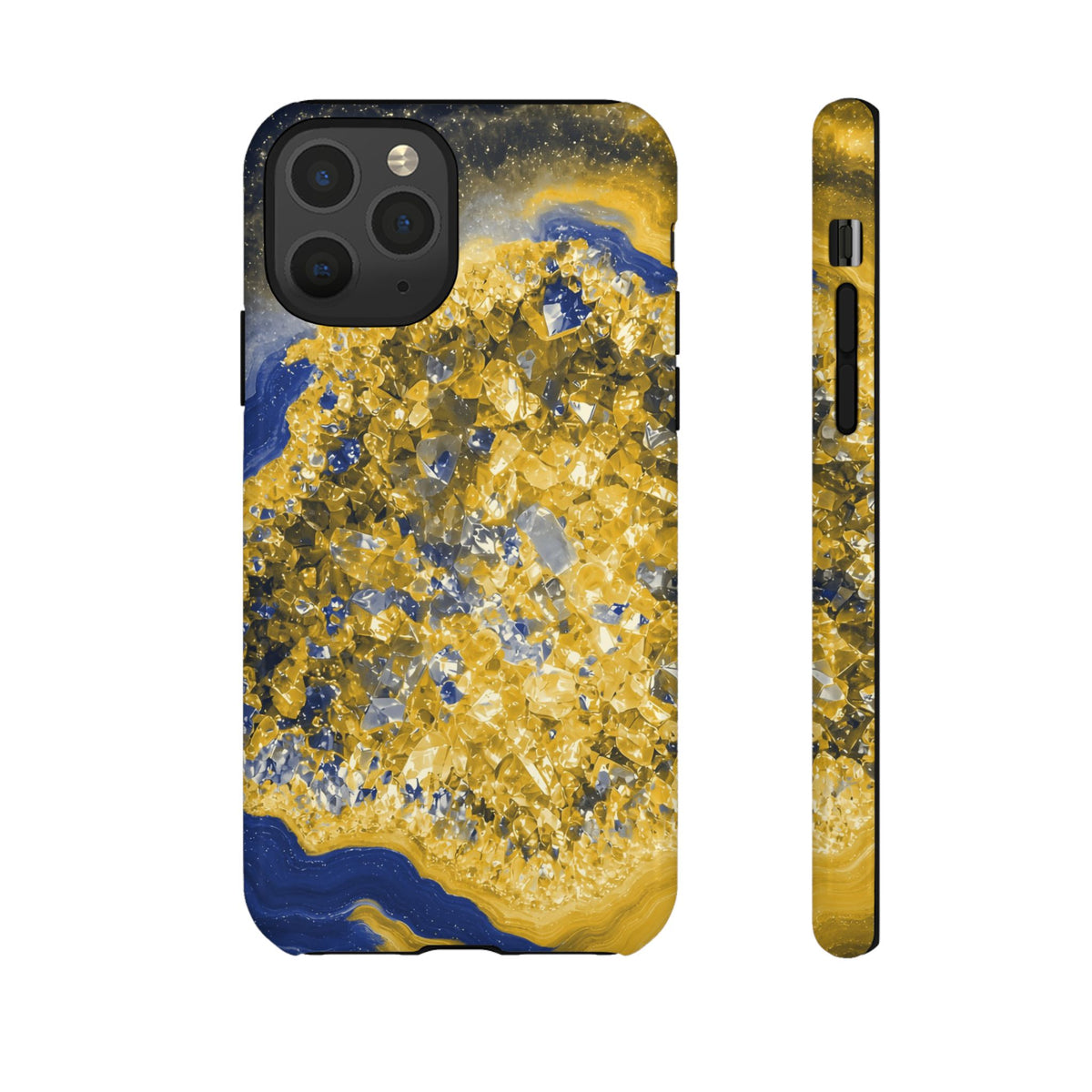 Geode Core - Mustard Navy Phone Case