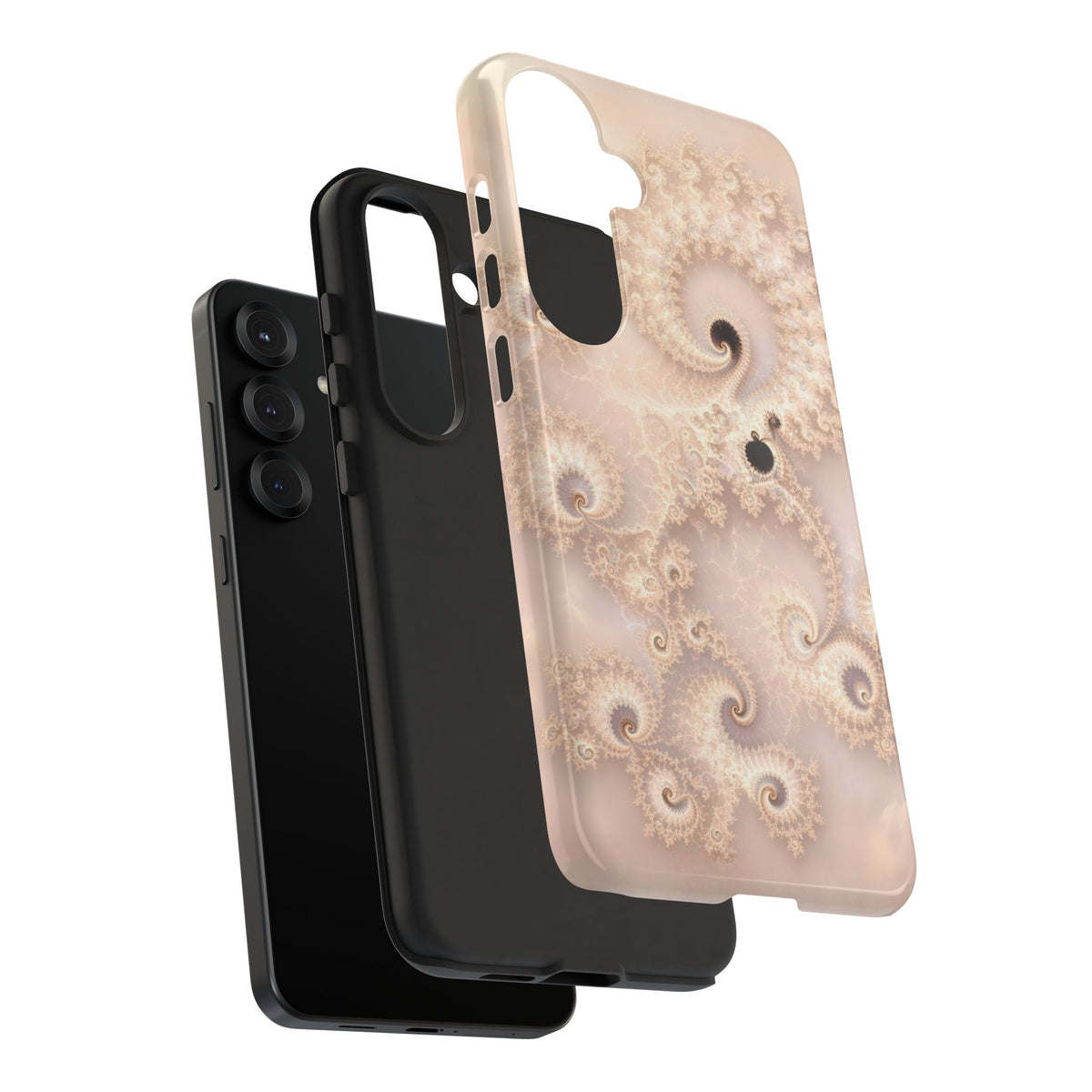 Copper Infinity - Champagne Pearl Phone Case