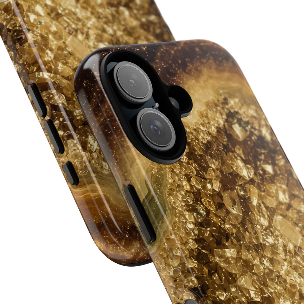 Geode Core - Gold Vein Phone Case