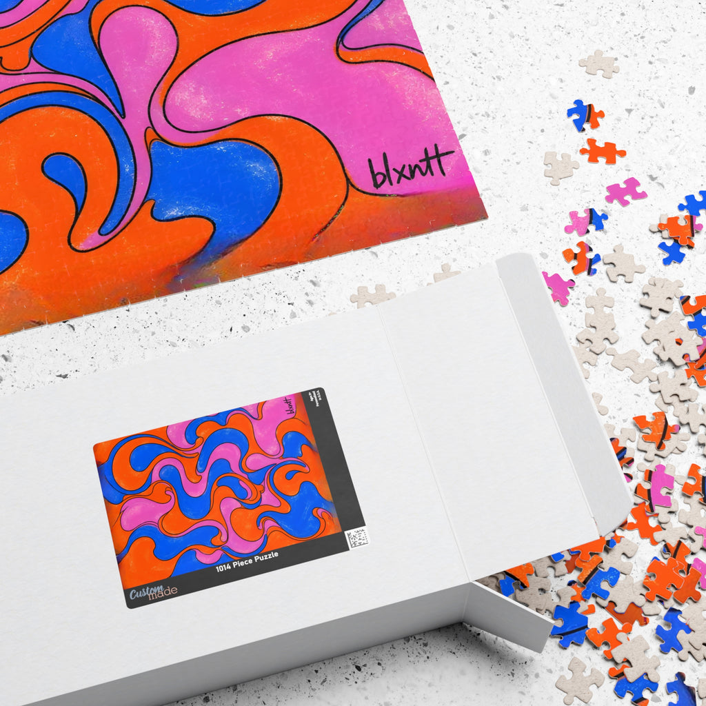 Fillmore Flow - Original Jigsaw Puzzle