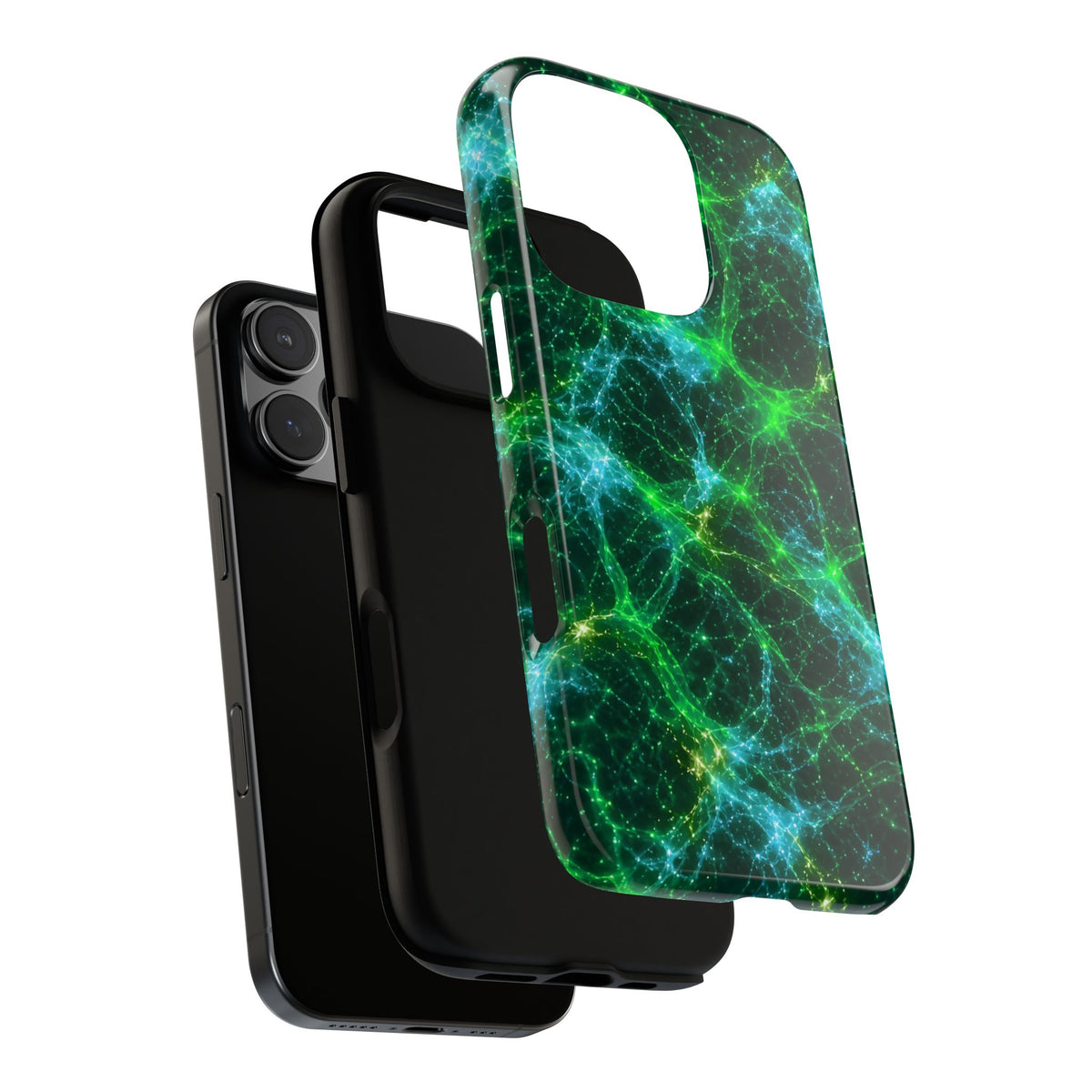Neon Mycelium - Mermaid Phone Case