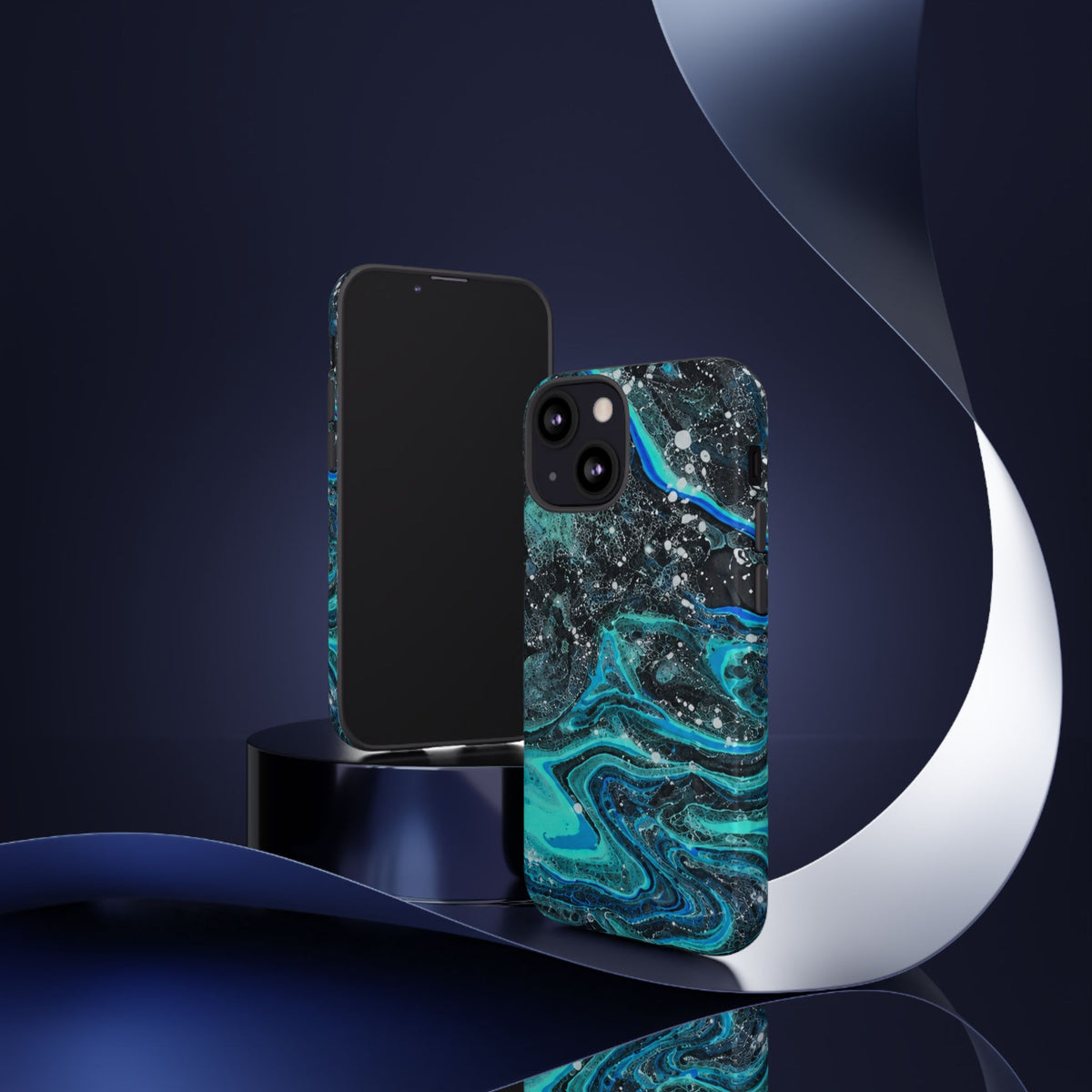 BLXNTT Deep Current Pour Tough Phone Case
