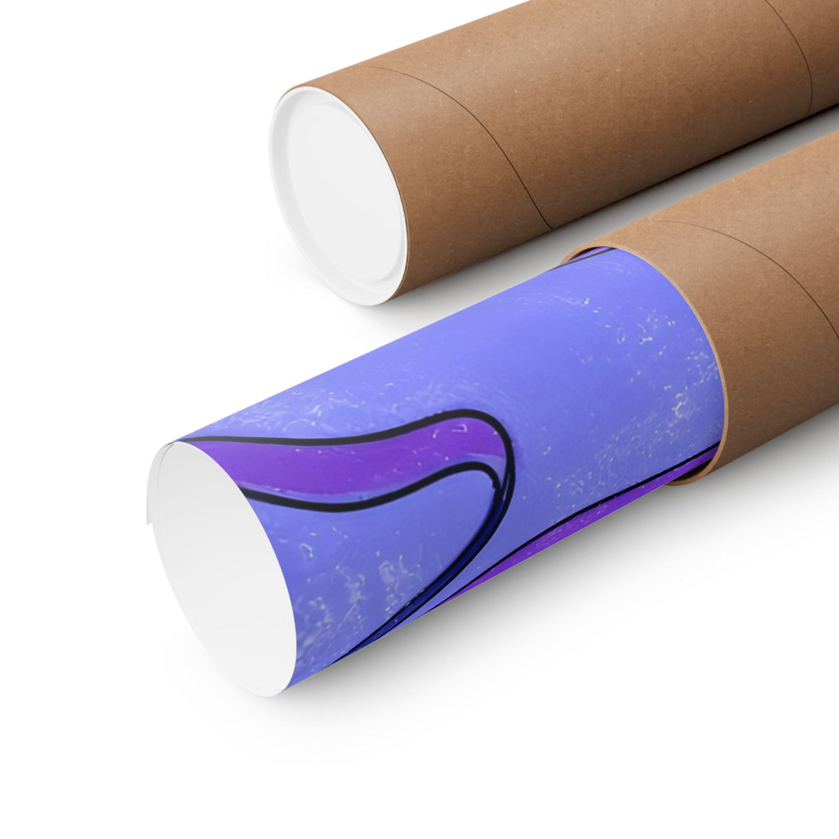 Fillmore Flow - Ultraviolet Poster