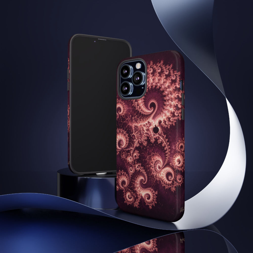 Copper Infinity - Rose Quartz Phone Case