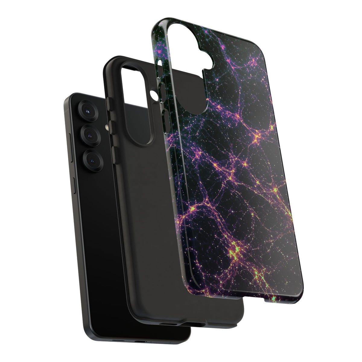 Neon Mycelium - Holographic Phone Case