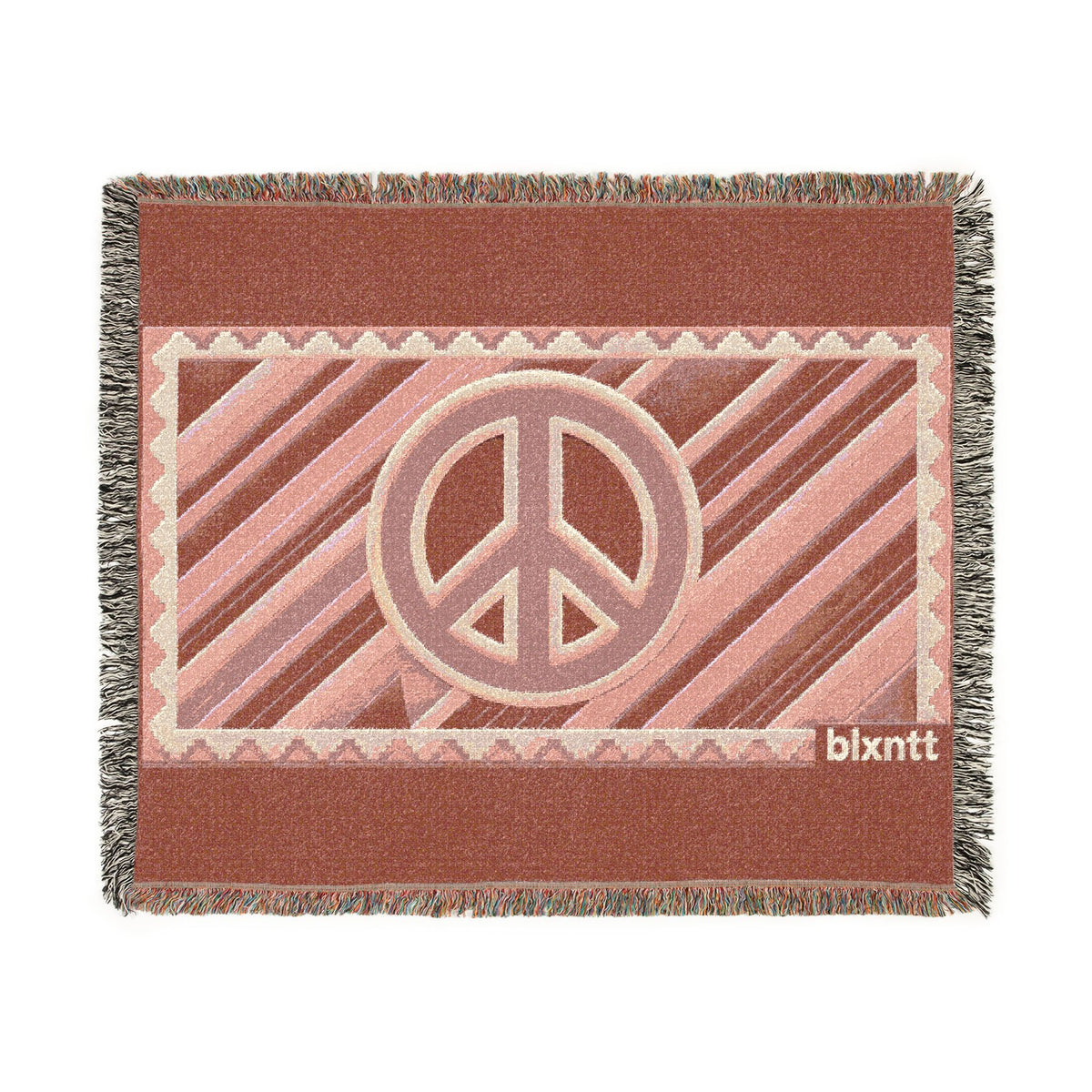 BLXNTT Pink Hippie Woven Blanket #4
