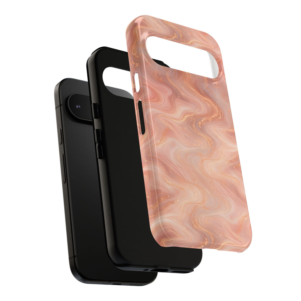 Rose Gold Marble Phone Case
