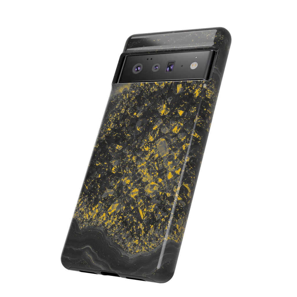 Geode Core - Mono Gold Spark Phone Case
