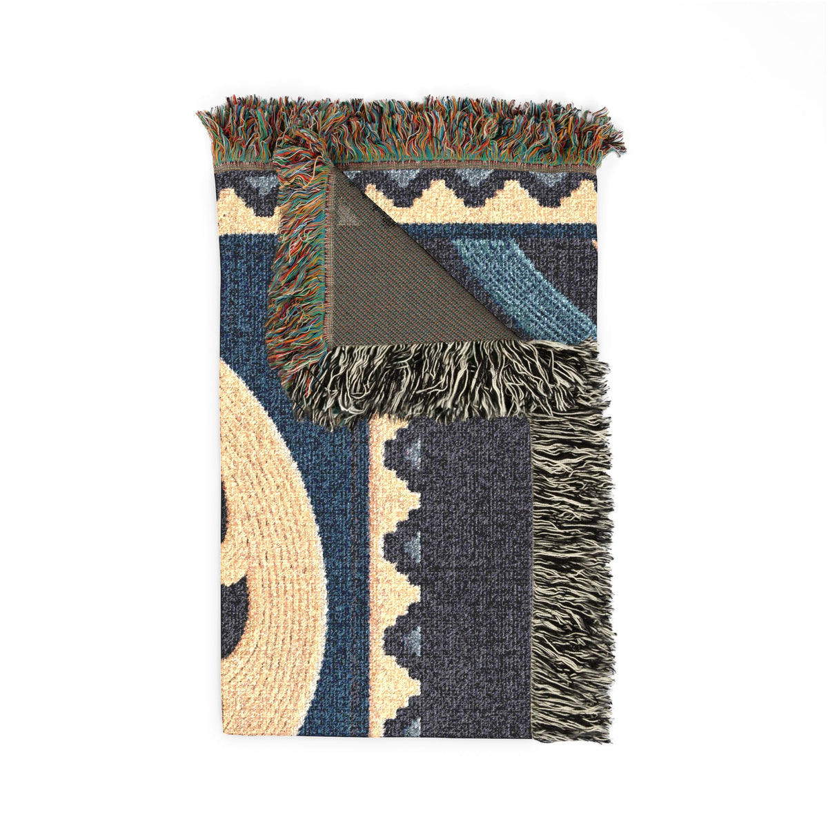 BLXNTT Blue Hippie Woven Blanket #1